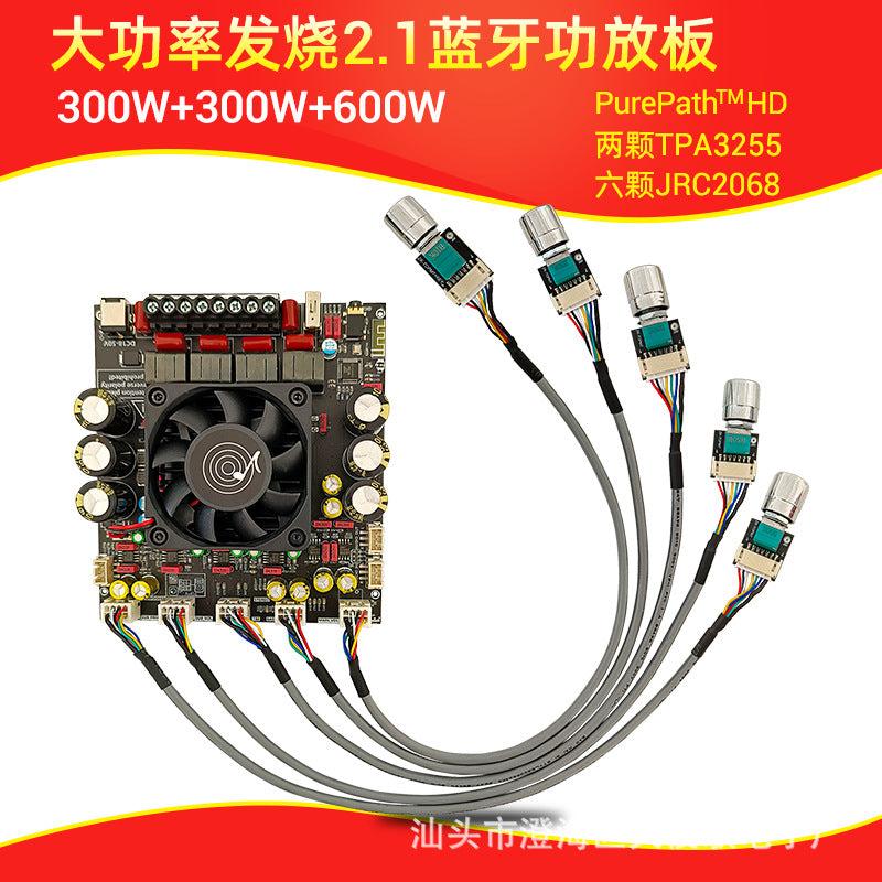 ZK-AS21P Bluetooth Digital Amplifier 2.1 Channel 600W